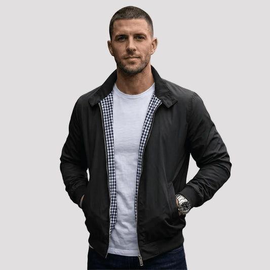Men's Lightweight Windbreaker Jacket-Rilvana