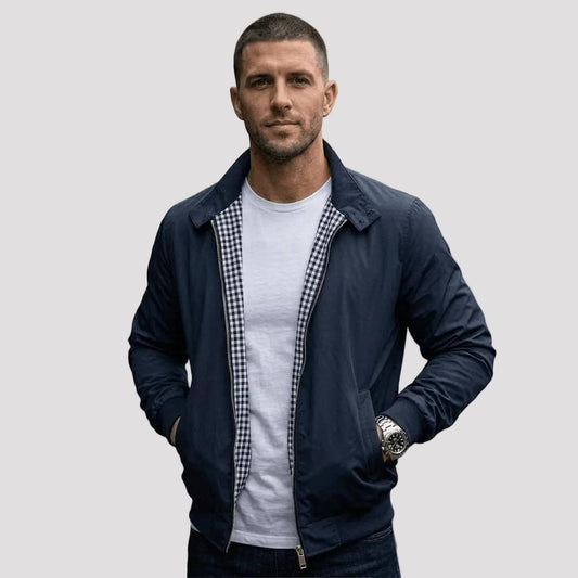 Men's Lightweight Windbreaker Jacket-Rilvana