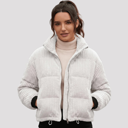 Women's Casual Zip-Up Jacket-Rilvana