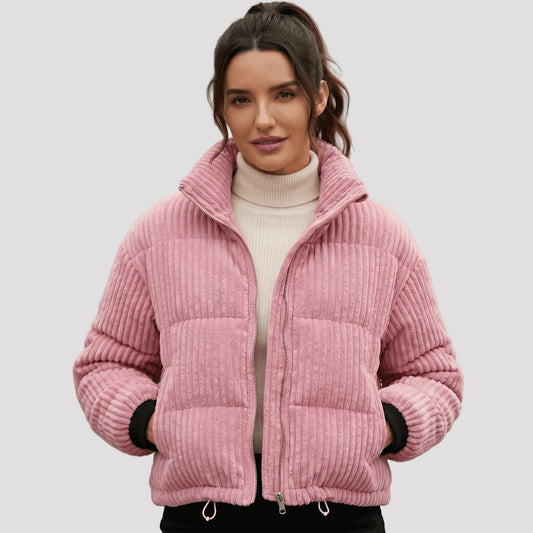 Women's Casual Zip-Up Jacket-Rilvana