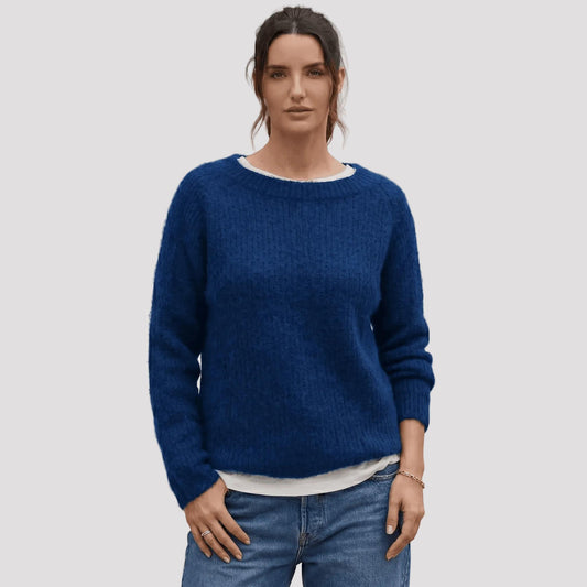 Women's Relaxed Acrylic Sweater-Rilvana
